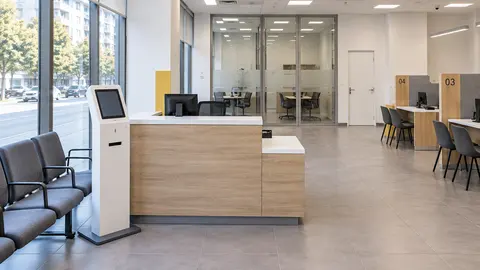 Welcome desk