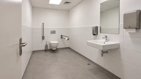 Customer washroom