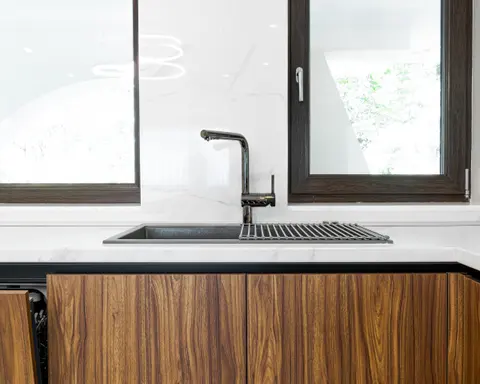 Sink and fitted base units