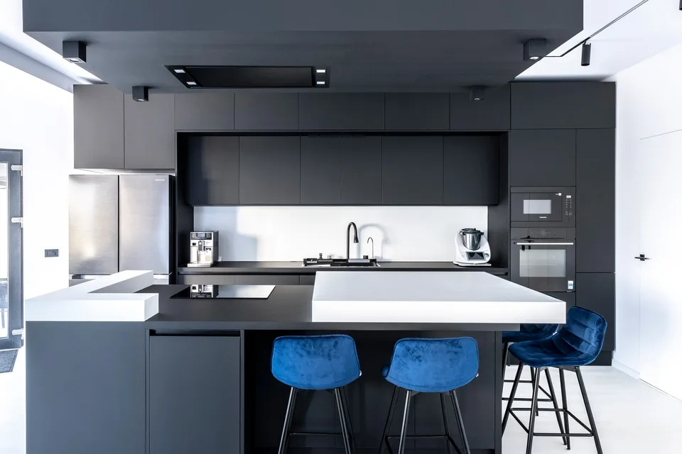 Graphite cabinetry