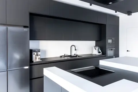 Island cooking surface