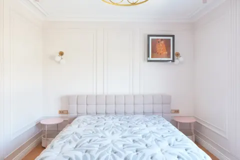 Bedroom wall panelling