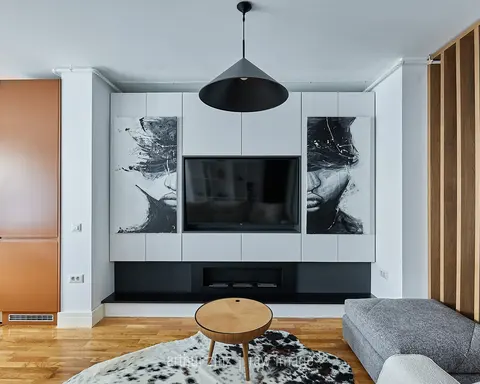 Living-room media wall