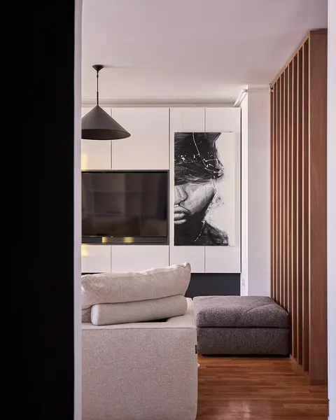 Slatted room divider