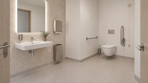 Patient washroom