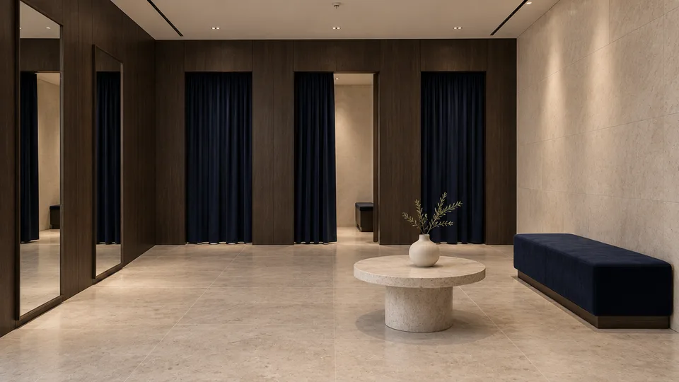 Fitting lounge