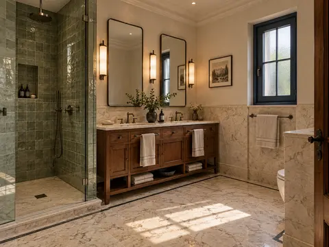 Suite bathroom