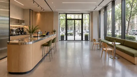 Reception & café