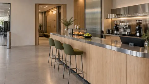 Café counter