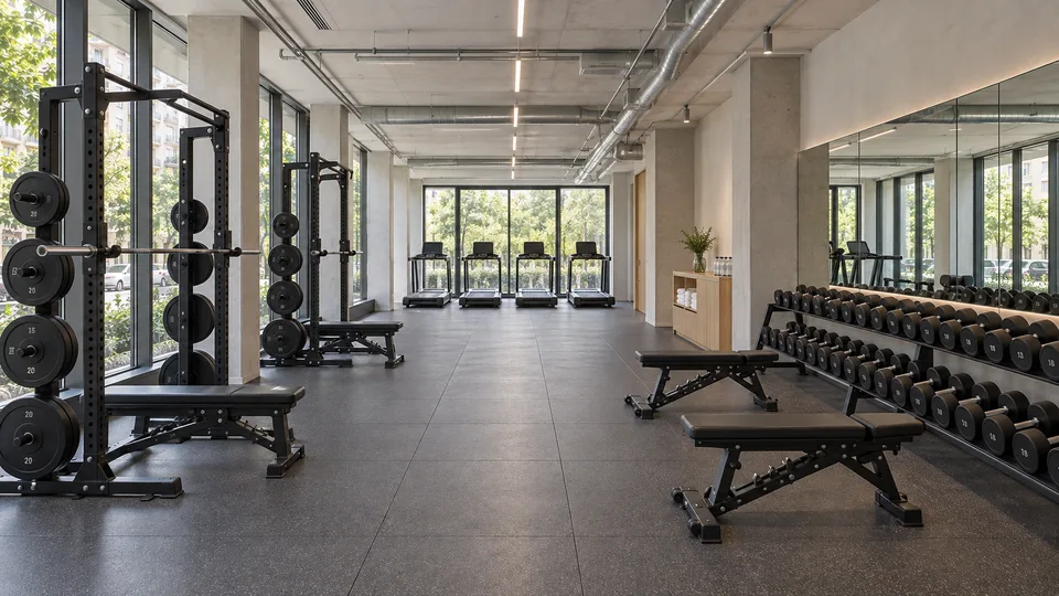 Fitness floor